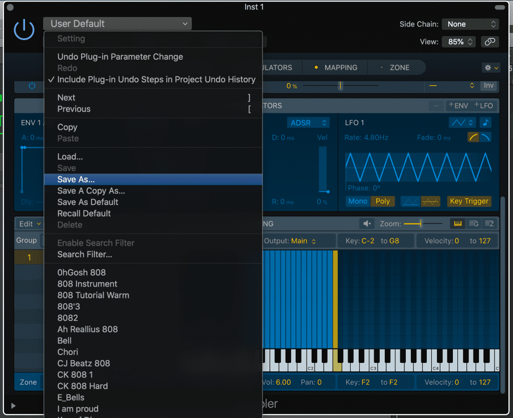 How To Create Instruments Using Sampler In Logic Pro X