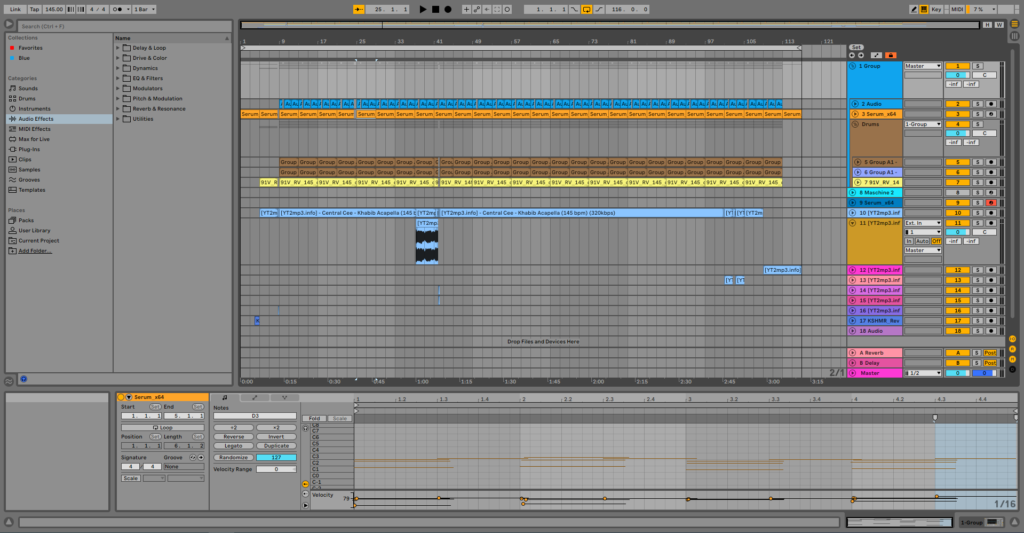 ableton live session view