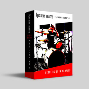 cropped KAZE SIM Stalkers Sound Pack Acoustic Drum Samples Box
