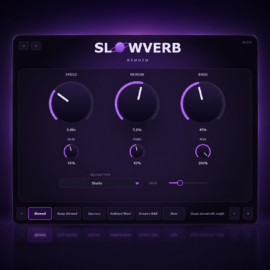 Slow and Reverb Plugin