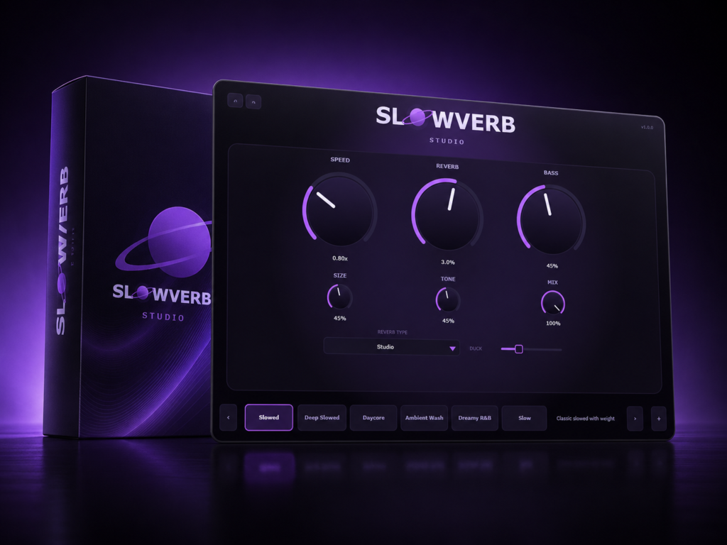 slow and reverb plugin